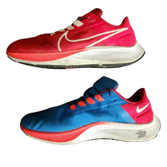 Men's Nike Running Shoes, Size US 13, Blue/Red