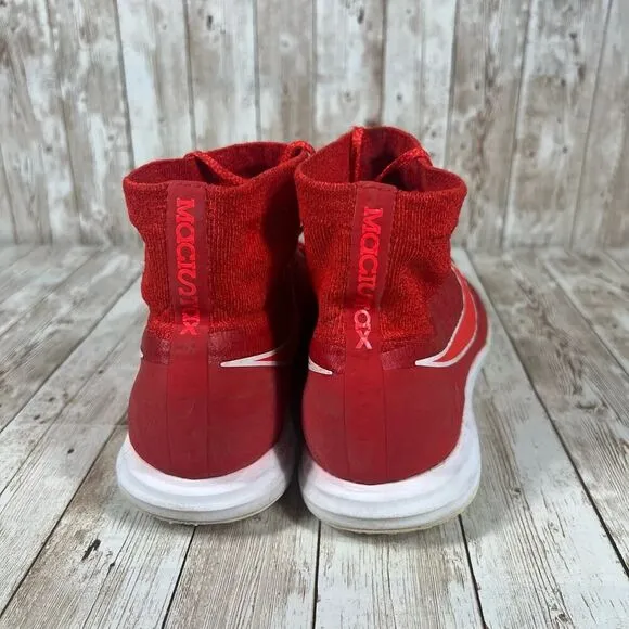 mens nike MagistaX proximo TF 718359-661‎ size 10.5 used 2015 red rare