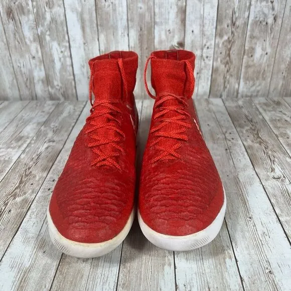 mens nike MagistaX proximo TF 718359-661‎ size 10.5 used 2015 red rare