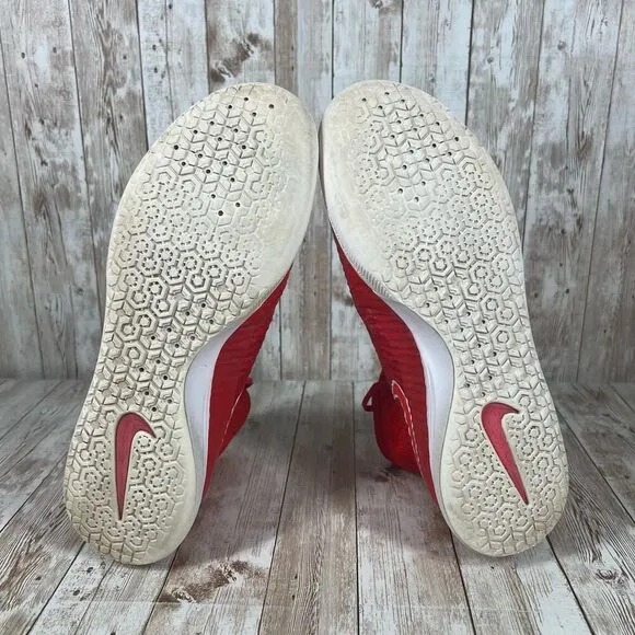 mens nike MagistaX proximo TF 718359-661‎ size 10.5 used 2015 red rare