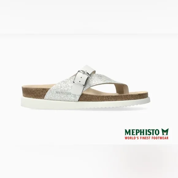 MEPHISTO  Helen Mix$159/NEW women size 38 COLOR: SILVER
