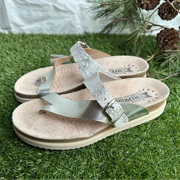 MEPHISTO  Helen Mix$159/NEW women size 38 COLOR: SILVER