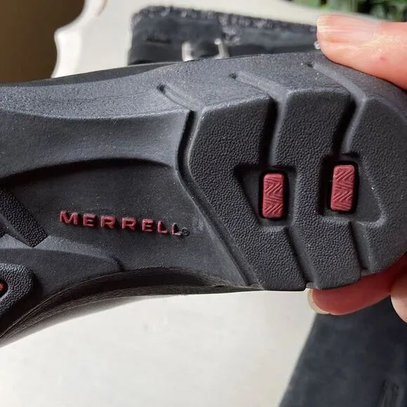 Merrell Boots| Merrell Martina Waterproof Tall Leather Wool Boots Women’s 6.5