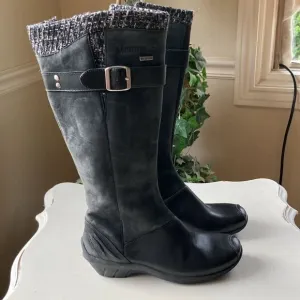 Merrell Boots| Merrell Martina Waterproof Tall Leather Wool Boots Women’s 6.5