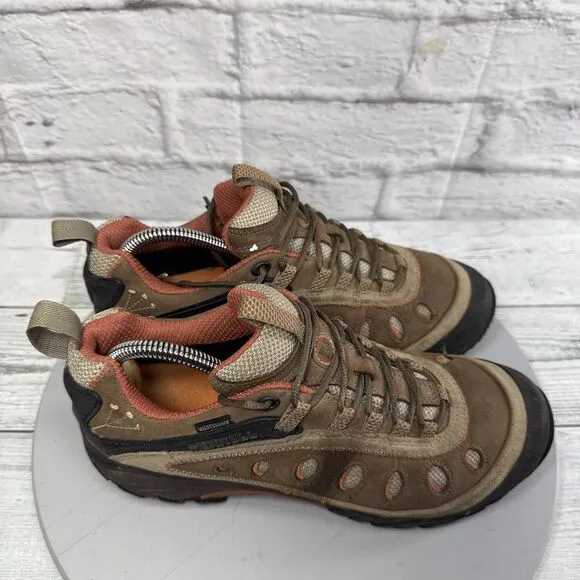 Merrell Chameleon Arc 2 Brown Waterproof Hiking Shoes Ventilated Women's Size 9