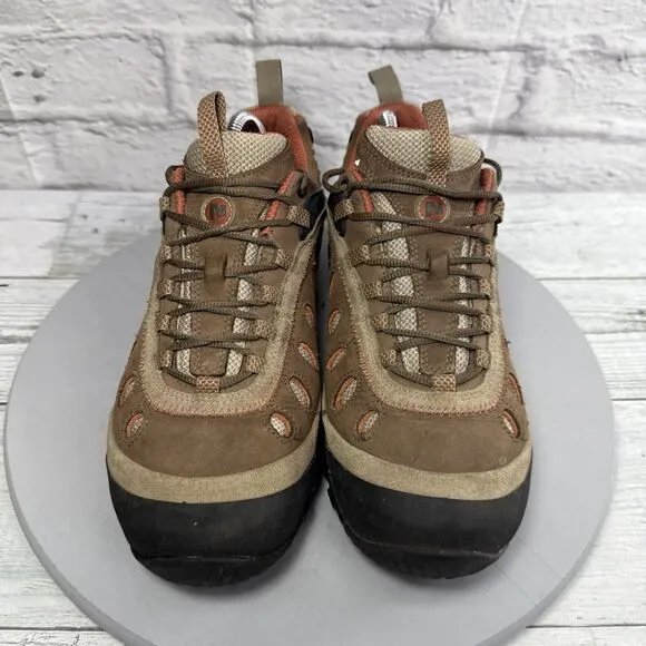 Merrell Chameleon Arc 2 Brown Waterproof Hiking Shoes Ventilated Women's Size 9