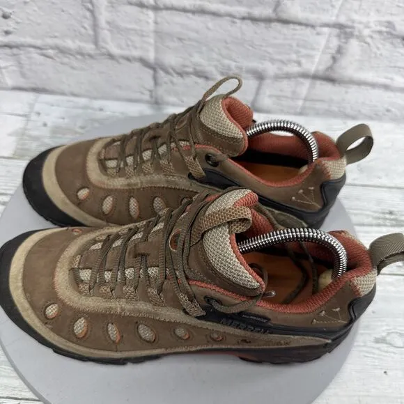 Merrell Chameleon Arc 2 Brown Waterproof Hiking Shoes Ventilated Women's Size 9