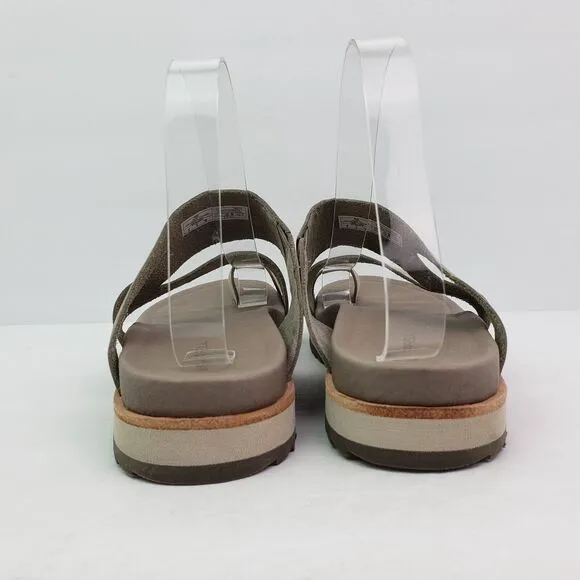 Merrell Juno Wrap Moon Womens Size 8 Leather Slip On Comfort Sandals J000576