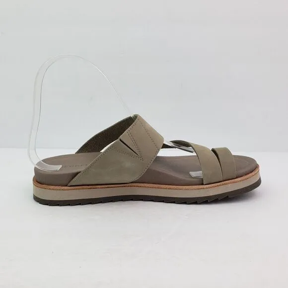 Merrell Juno Wrap Moon Womens Size 8 Leather Slip On Comfort Sandals J000576