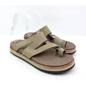 Merrell Juno Wrap Moon Womens Size 8 Leather Slip On Comfort Sandals J000576