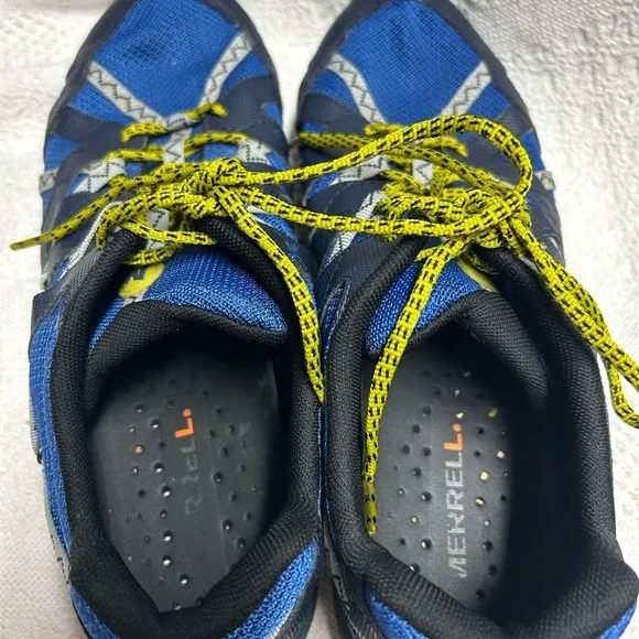 Merrell Waterpro Maipo 2 Men's Size 11 J034053 Blue Gray Lace-Up Sneaker Shoes