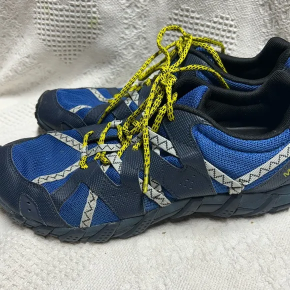 Merrell Waterpro Maipo 2 Men's Size 11 J034053 Blue Gray Lace-Up Sneaker Shoes