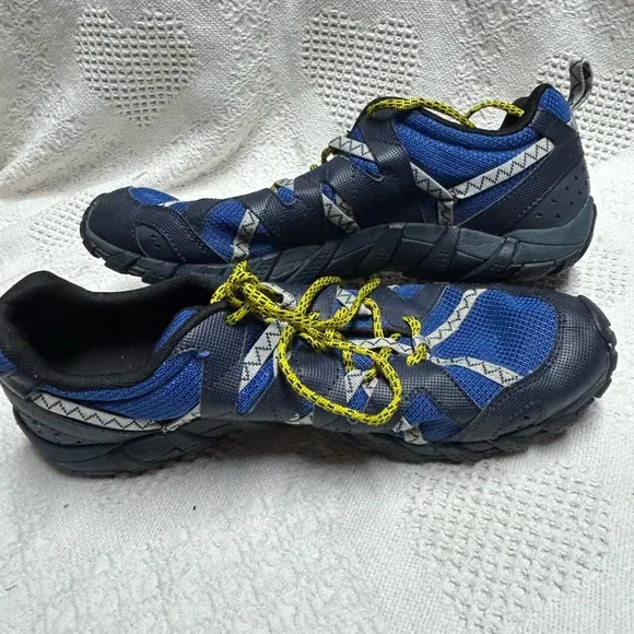 Merrell Waterpro Maipo 2 Men's Size 11 J034053 Blue Gray Lace-Up Sneaker Shoes