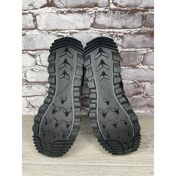 Merrell Wildsport Aerosport Black Synthetic Lace Hiking Outdoor Shoes Men 11.5M