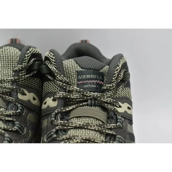 Merrell Women Size 8 Antora 3 Mid Lichen Waterproof Hiking Trail Running Shoes