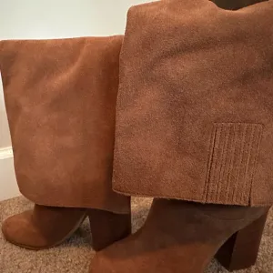 Michael Kors brown suede boots -Size 5!  New in box!