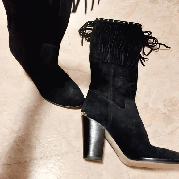 Michael kors tall suede  boots size 7M