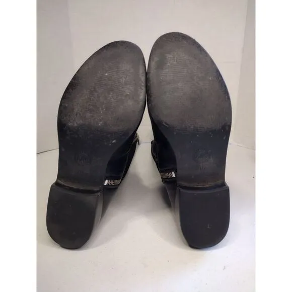 Michael Kors‎ women's black Hamilton tall boots size 7