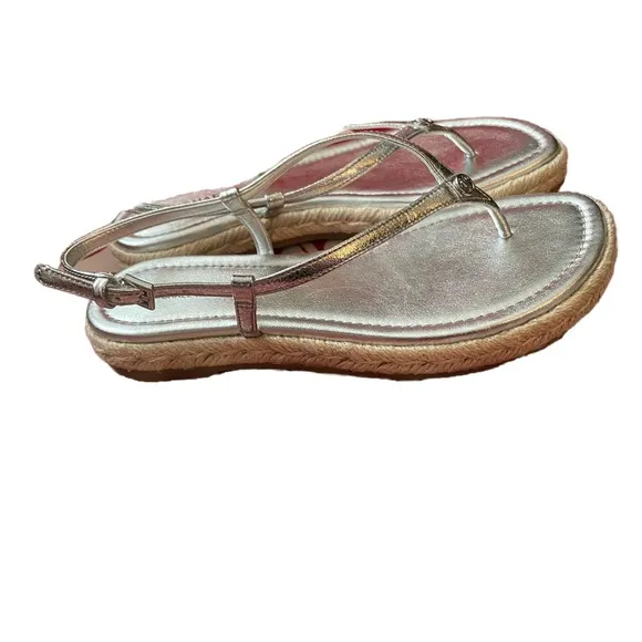 Michael Kors Women's Silver Sandals