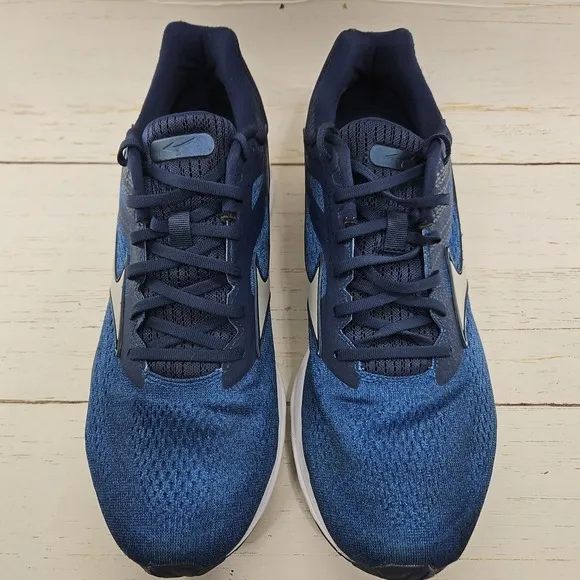Mizuno Wave Rider 23 Mens 13 Blue Running Mesh Breathable Shoes Sneakers