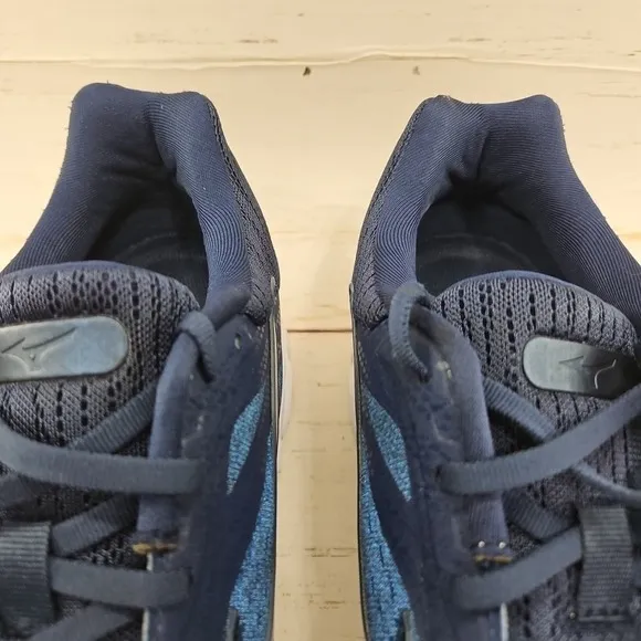 Mizuno Wave Rider 23 Mens 13 Blue Running Mesh Breathable Shoes Sneakers