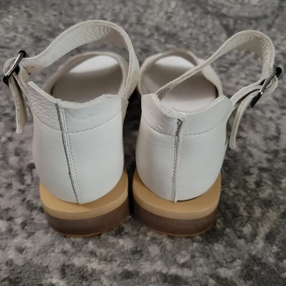 Moma Galena Sandals in Ivory Leather size 38