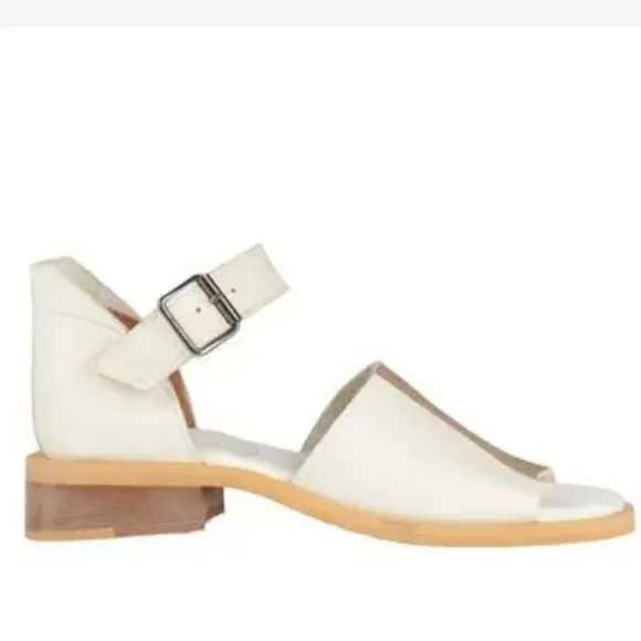 Moma Galena Sandals in Ivory Leather size 38