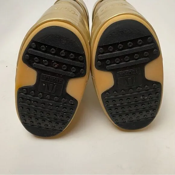 Moon Boots Tall x Star Wars Gold Black Cold Weather Ski Boots EUC 3.5/6