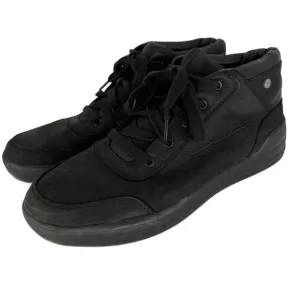 Mozo Natural Shoes Mens Size 13 Leather Slip Resistant Chef Food Service Black