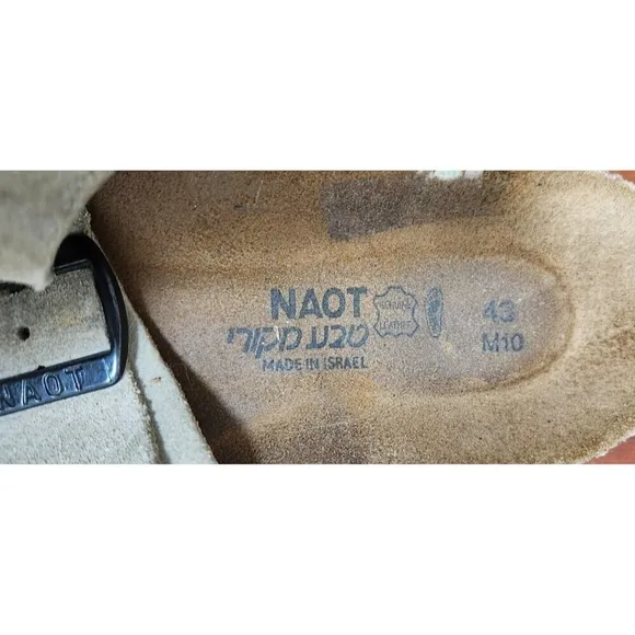 NAOT Santa Barbara Sandals Men Size EU 43/US 10 M