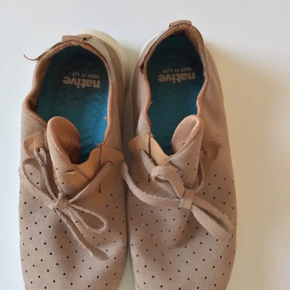 Native Apollo Moc Shoes Tan Unisex Men 6.5 Women 8.5 Men 6.5