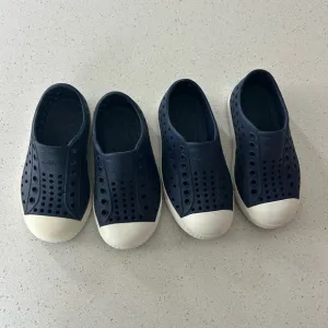 Native Jefferson Kid’s Water Shoes Bundle C7 C8 Navy Blue