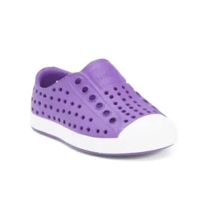 NATIVE Purple/white Jefferson Slip On Shoes (Infant Toddler)
