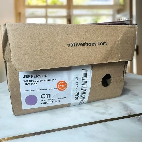 🆕🔥 Native shoes Kids Youth Jefferson Water Shoes Size C 13