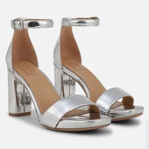 Naturalizer Joy dress silver square toe comfort sandal pumps NWOB Sz-7.5W. G