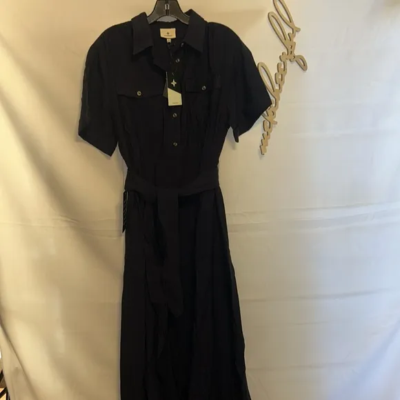 Navy Lucienne Maxi Dress