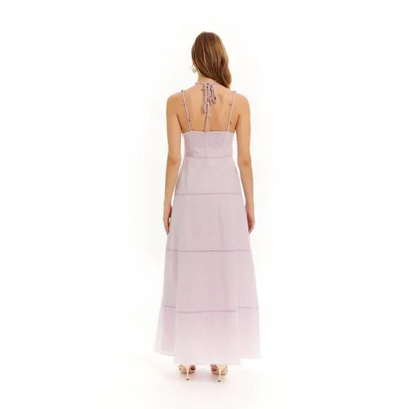 NEW ALLISON NEW YORK anita shell dress in lilac