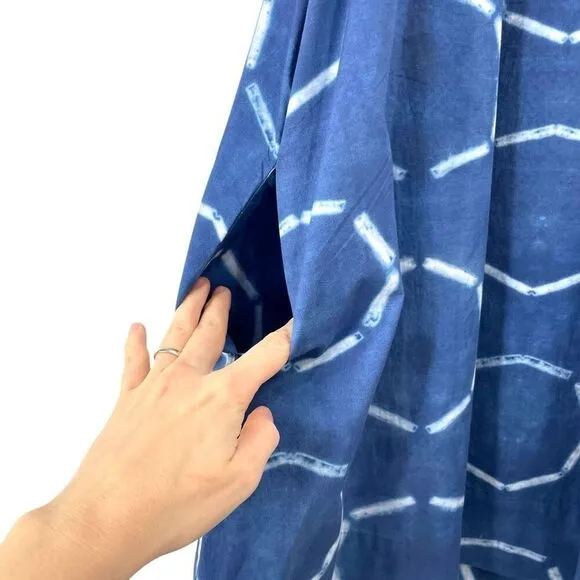 NEW APIECE APART SUR MINI DRESS Size XS  in SHIBORI CIRCLES Blue