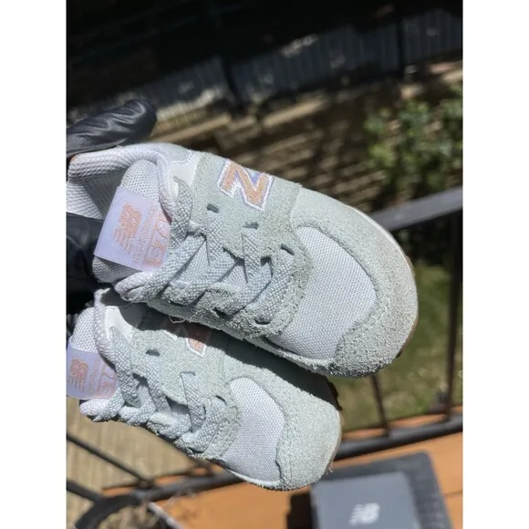 New Balance 574 Toddler “Morning Fog Gum” Size 5 ID574RK1