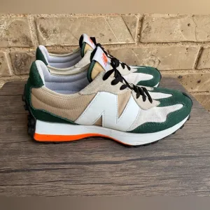 New Balance Mens 327 Trainers Shoes Incense Nightwatch Green Size 9.5