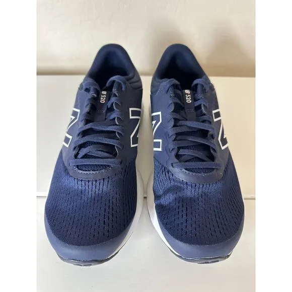 New Balance Men's 520 V7 Running Shoes Sneakers Lightweight Navy Blue Size 9