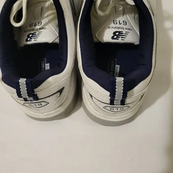 New Balance Men's Size 11 White/Navy (619),MX619WN2