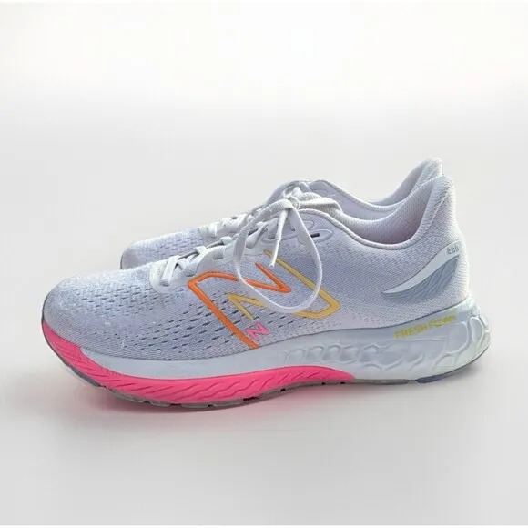 New Balance Womens Fresh Foam X 880 V12 Running Shoe w880G12 Size 9.5 Pink Blue