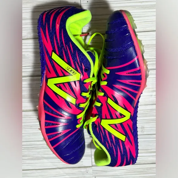 New Balance women’s SD100 spike track field shoes purple pink size 9.5 WSD100PP