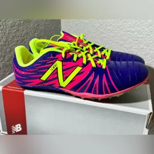 New Balance women’s SD100 spike track field shoes purple pink size 9.5 WSD100PP