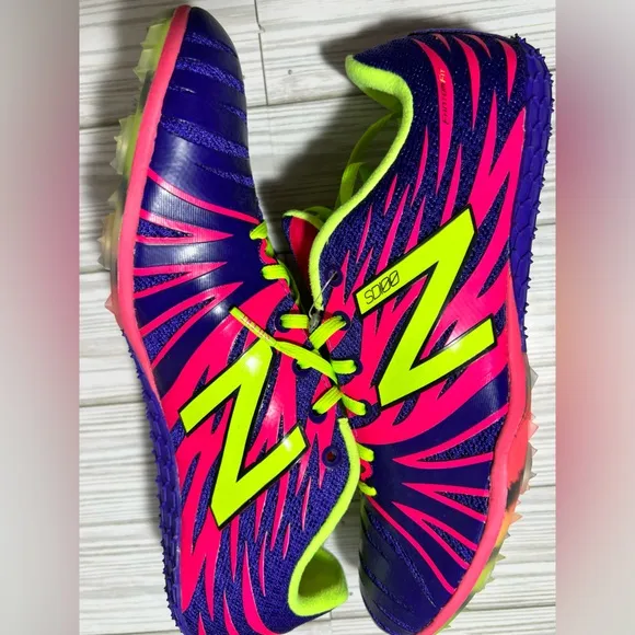 New Balance women’s SD100 spike track field shoes purple pink size 9.5 WSD100PP