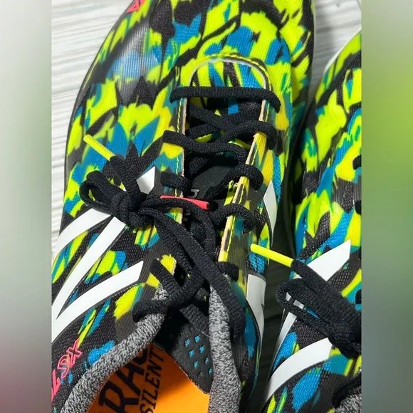 New Balance Men’s MXCS700M Sarava Running Training Shoes black green size 12