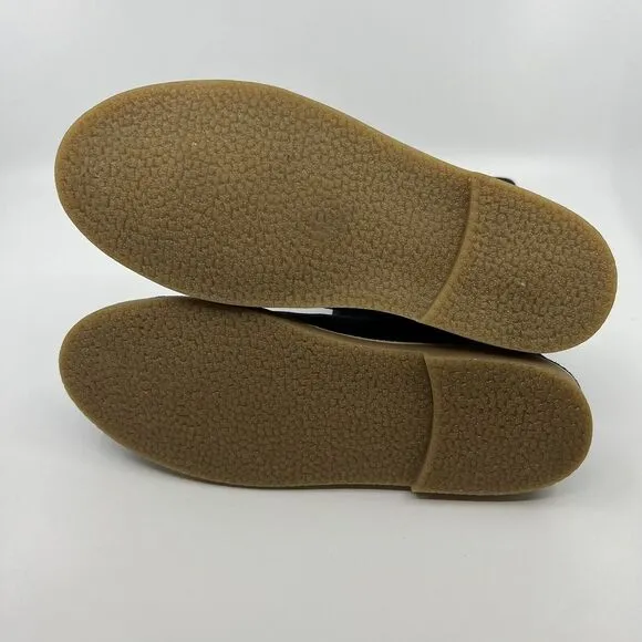NEW BODEN TALL SUEDE RAINBOW BOOTS 37 4.5 Big‎ Girl Navy Leather