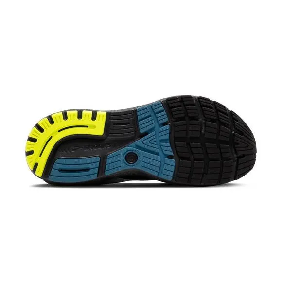 NEW BROOKS men's brooks ghost 16 shoes in black/ebony/blue