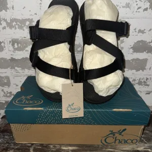 NEW Chaco Lowdown Slide Black Comfort Sandal Men's US size 10 NIB!!!